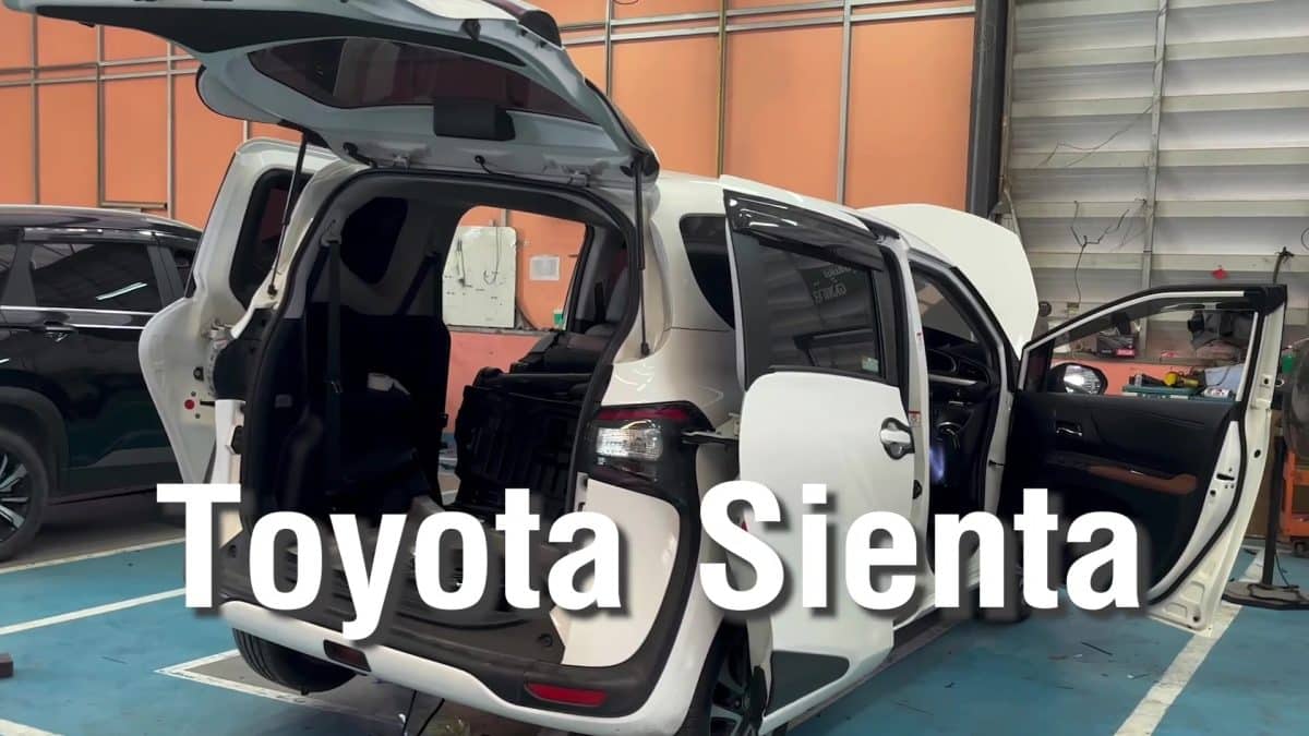 รีวิว Toyota Sienta 1.5 ติดแก๊ส Prins ถังโดนัทวางบน หงษ์ทองแก๊ส_Moment