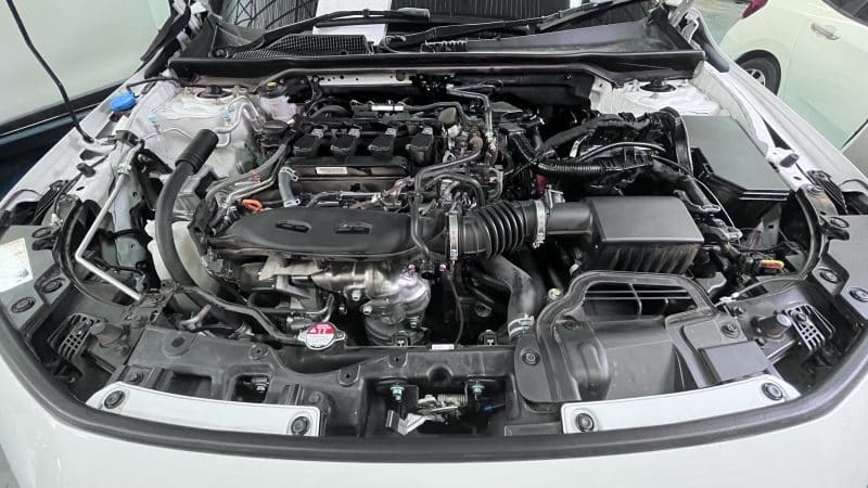 Civic 1.5T ติดแก๊ส Prins - หงษ์ทองแก๊ส - ภาพหน้าเครื่อง