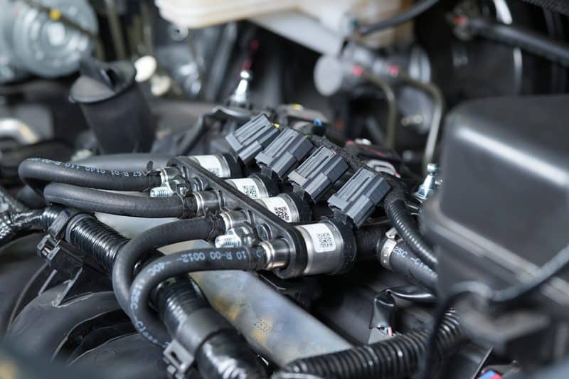 Mitsubishi Xpander ติดแก๊ส รางหัวฉีด Prins ถังโดนัทหุ้มยาง หงษ์ทองแก๊ส