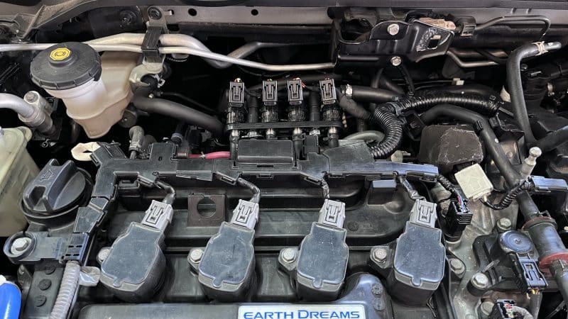 รางหัวฉีด Keihin K9 - Honda Civic FK 1.5T ติดแก๊ส Prins VSI-3 DI - หงษ์ทองแก๊ส