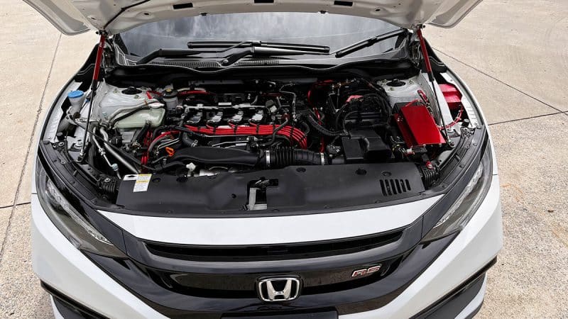 Honda Civic FC 1.5 Turbo ติดแก๊ส Prins vsi3di ถังโดนัท หงษ์ทองแก๊ส ราคา