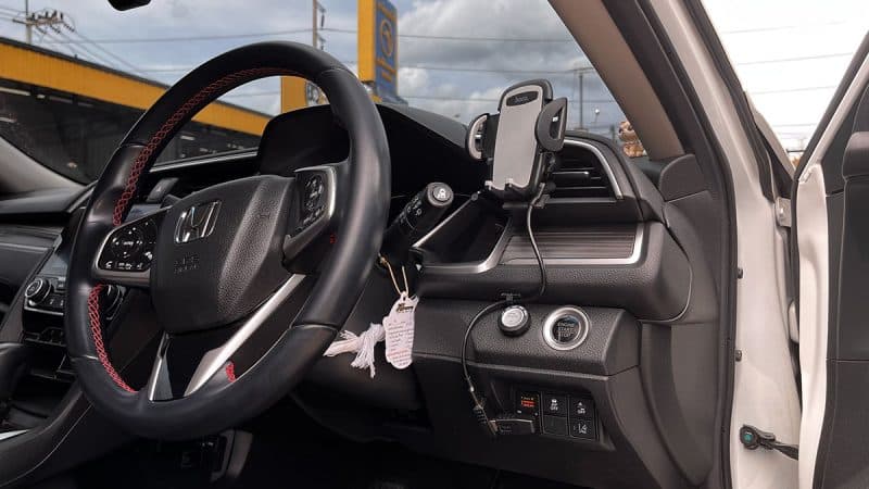 ติดแก๊ส Honda Civic FC สวิตช์แก๊ส Prins vsi3di หงษ์ทองแก๊ส ติดแก๊ส lpg