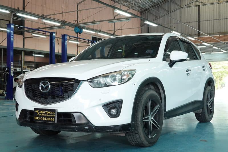 ติดแก๊ส LPG MAZDA CX5 2.0 SkyActiv หงษ์ทองแก๊ส Prinsvsi3di กรองแก๊ส Keihin ถังโดนัท