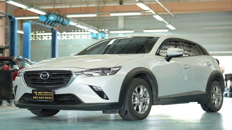 ติดแก๊ส LPG Mazda CX3 SkyActiv หงษ์ทองแก๊ส Prinsvsi3di ถังโดนัท กรองแก๊ส Keihin ราคา