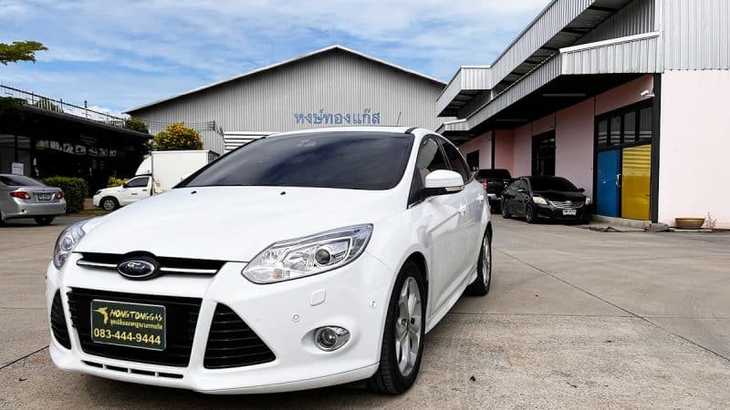 ติดแก๊ส lpg Ford Focus 2.0 GDI หงษ์ทองแก๊ส Prinsvsi3di ถังโดนัท ราคา