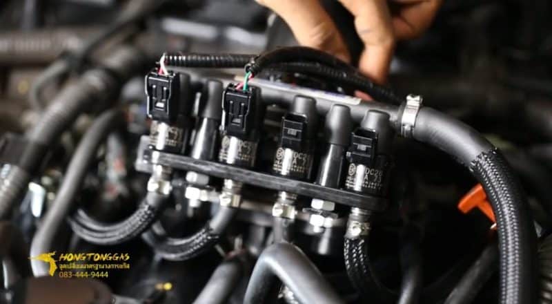 ติดแก๊ส หัวฉีด Keihin K9 หงษ์ทองแก๊ส ติดแก๊ส lpg