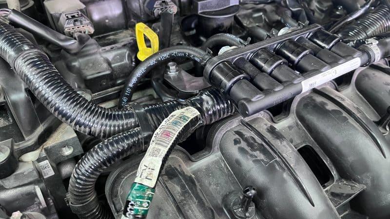 รางหัวฉีด Keihin K9 - รีวิว Mazda CX-8 SkyActiv ติดแก๊ส Prins VSI-3 DI หงษ์ทองแก๊ส