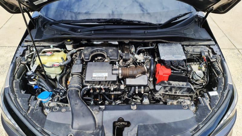 ภาพหน้าเครื่อง - Honda City 1.0T ติดแก๊ส Prins VSI-3 DI - หงษ์ทองแก๊ส