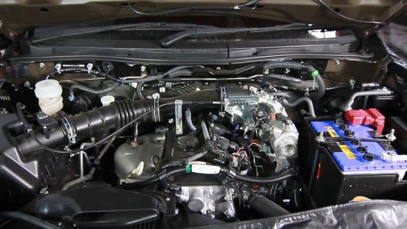 รีวิว Mitsubishi Pajero Sport 2.4 ติดแก๊ส LPG ถังโดนัทใต้ท้อง (หุ้มยาง) หงษ์ทองแก๊ส
