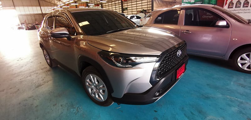 Toyota Corolla Cross 2022 ติดแก๊ส Prins Technomax หงษ์ทองแก๊ส