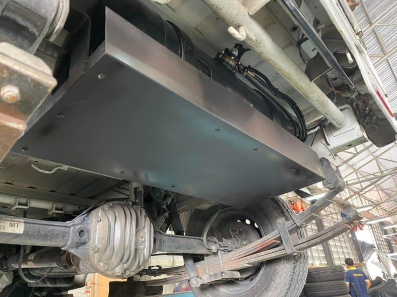 Suzuki Carry ติดแก๊ส หงษ์ทองแก๊ส ถังแคปซูลใต้ท้อง