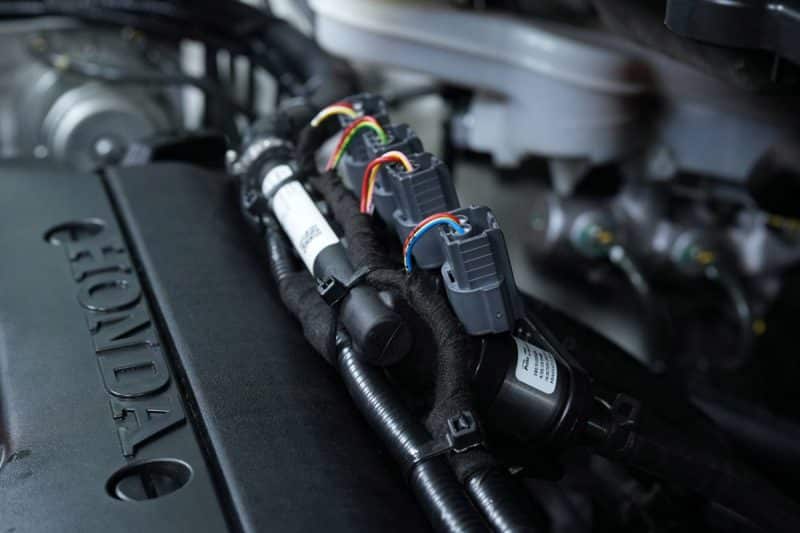 ติดแก๊ส Honda hrv หงษ์ทองแก๊ส Prins Silverline, Technomax รางหัวฉีด Prins