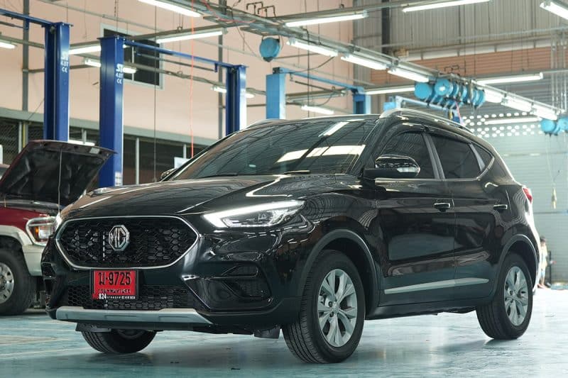 รีวิว อัตราสิ้นเปลืองแก๊ส MG ZS ติดแก๊ส LPG ถังโดนัท หงษ์ทองแก๊ส