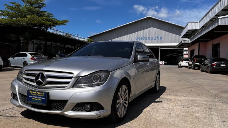 Mercedes Benz C200 1.8 CDI ติดแก๊ส Prins VSI-3 DI หงษ์ทองแก๊ส