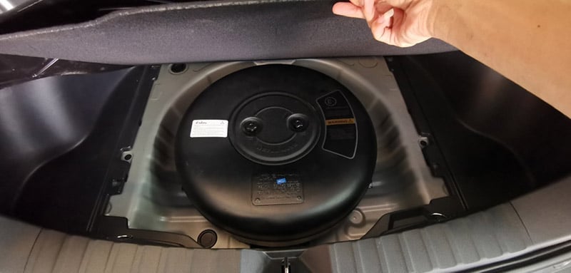 ถังโดนัทวางบน - Toyota Corolla Cross 2022 ติดแก๊ส Prins Technomax หงษ์ทองแก๊ส