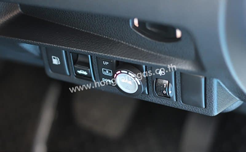 Nissan Teana ติดแก๊ส สวิทช์แก๊ส Prins