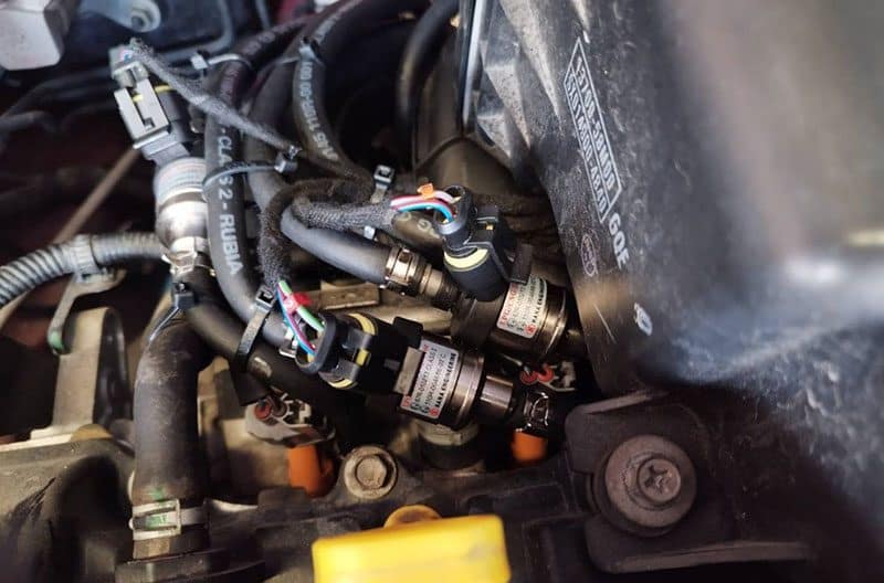 SUZUKI Swift ติดแก๊ส หงษ์ทองแก๊ส หัวฉีด Hana