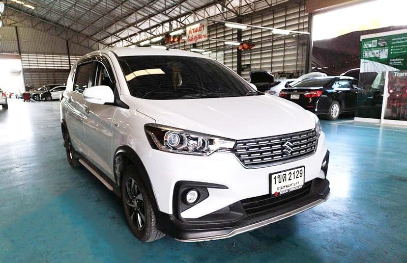 Suzuki Ertiga ติดแก๊ส หงษ์ทองแก๊ส หน้ารถ