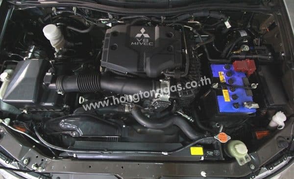 รีวิว Mitsubishi Pajero Sport V6 3.0 ติดแก๊ส Prins Technomax ถังโดนัทใต้ท้อง (หุ้มยาง) หงษ์ทองแก๊ส