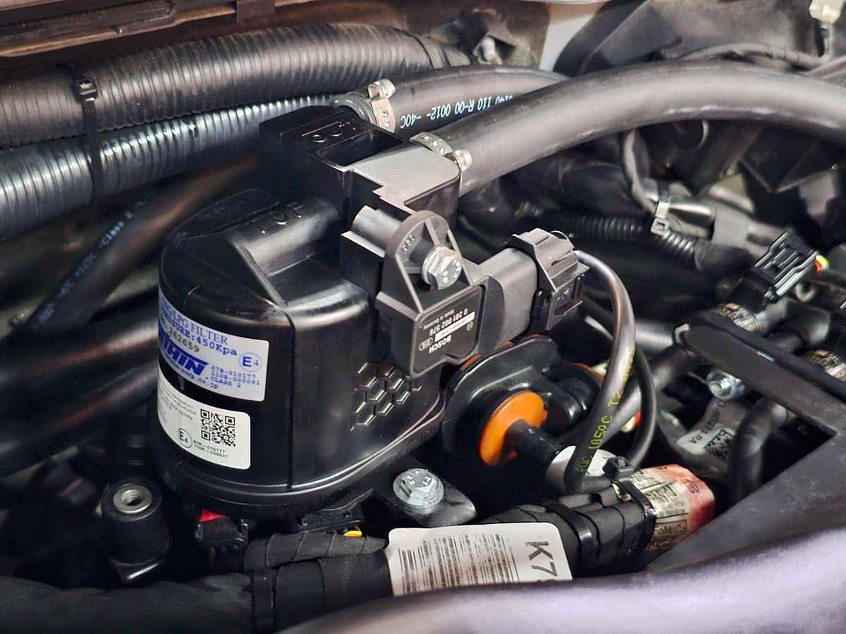 ติดแก๊ส Ford Raptor หงษ์ทองแก๊ส Prins vsi3di 6 สูบ กรองแก๊ส Keihin