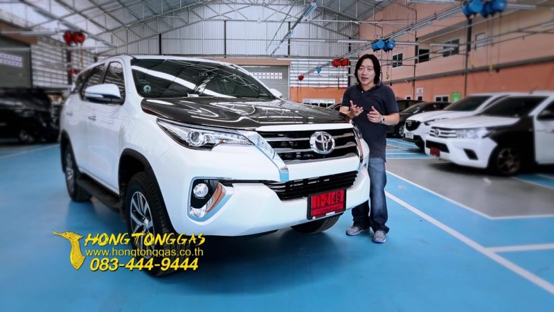 ติดแก๊สรถยนต์ Review All new fortuner 2015 ติดแก๊ส แต่งซิ่งฟอร์จูนเนอร์ค่าติดตั้งแก๊ส