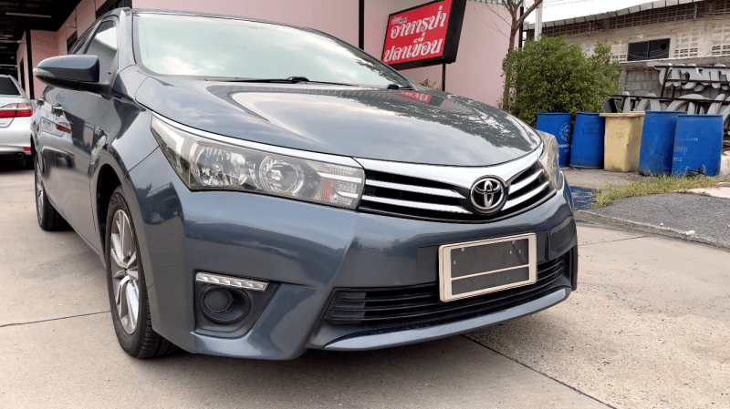 หน้ารถ - Toyota All New Altis ติดแก๊ส Prins หงษ์ทองแก๊ส