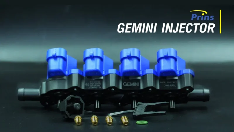 จุดเด่น รางหัวฉีด PRINS GEMINI รีวิว อุปกรณ์ติดตั้งแก๊ส LPG หงษ์ทองแก๊ส