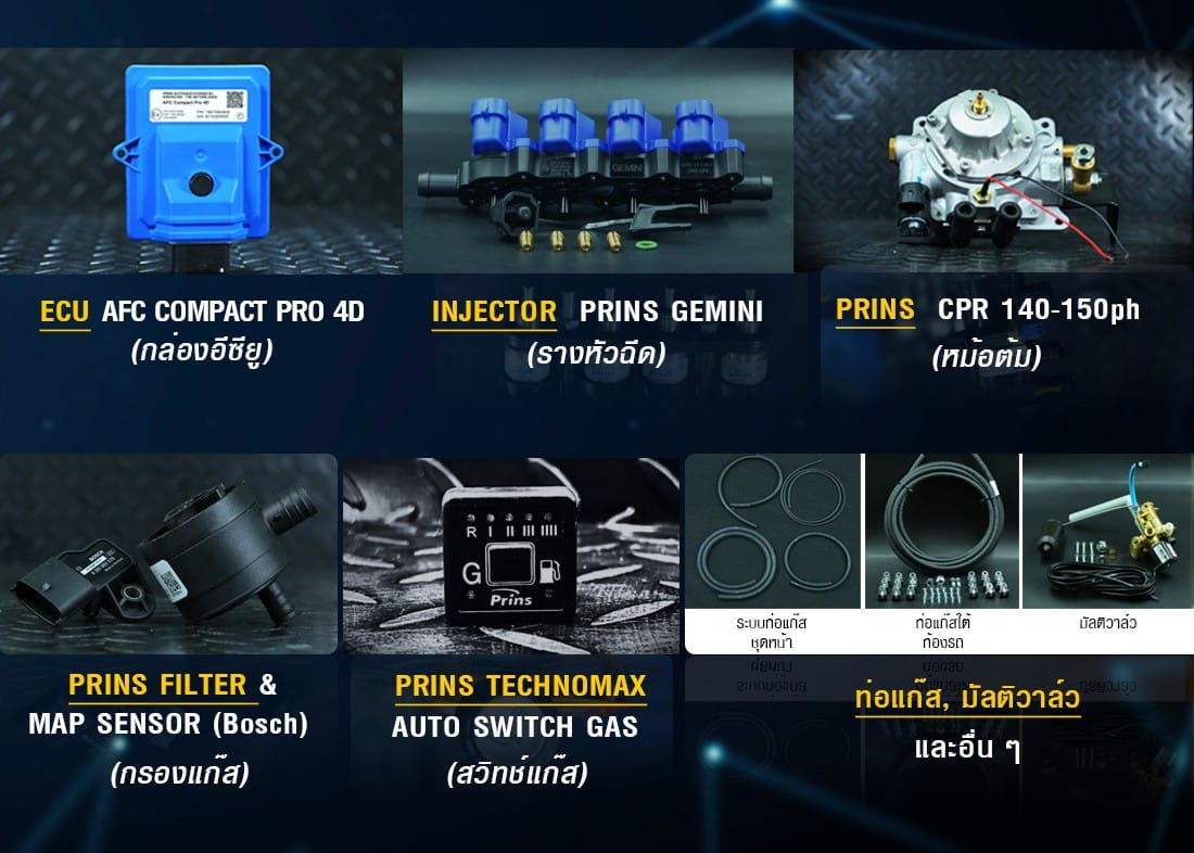 Prins Technomax - Highlight - อุปกรณ์แก๊ส ติดแก๊สรถยนต์ ติดแก๊ส LPG