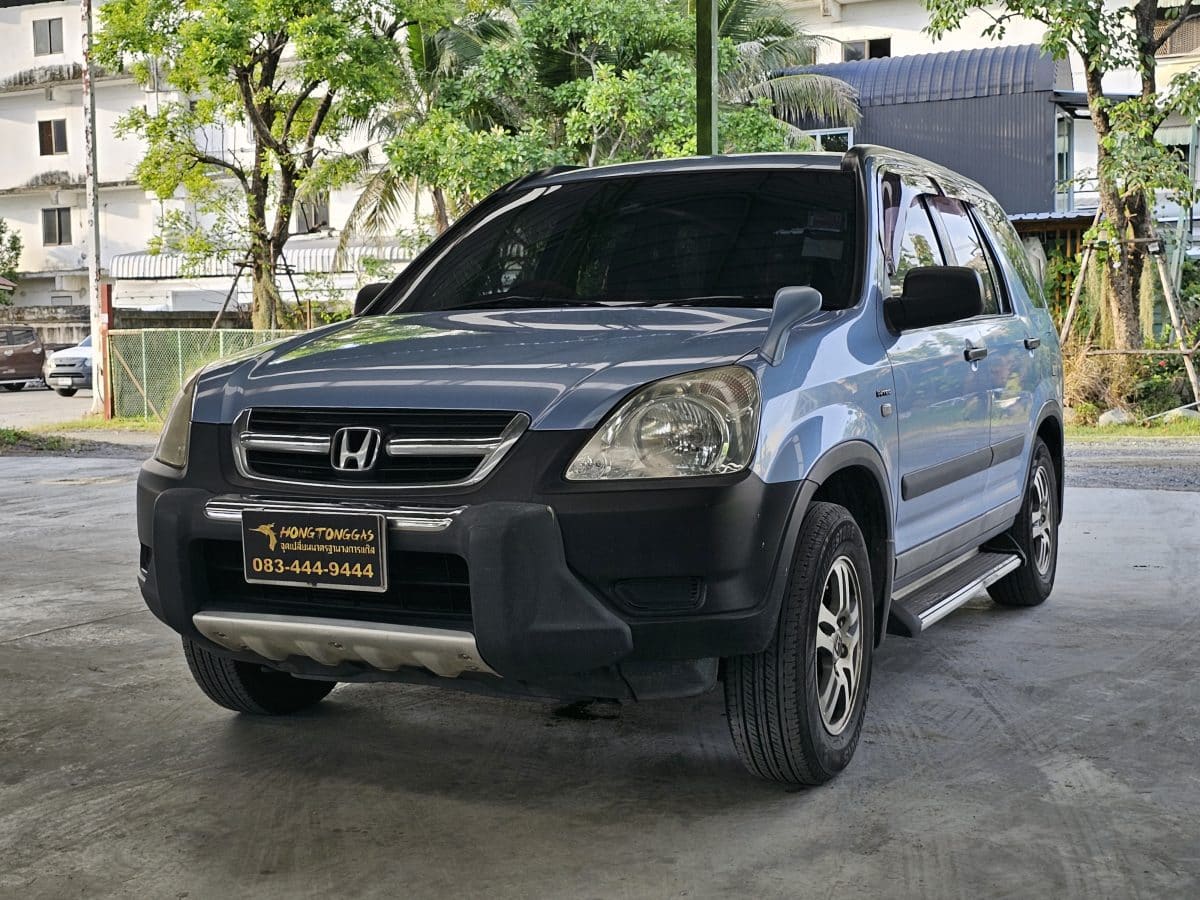 ติดแก๊ส LPG HONDA CR-V ถังโดนัทวางบน หงษ์ทองแก๊ส