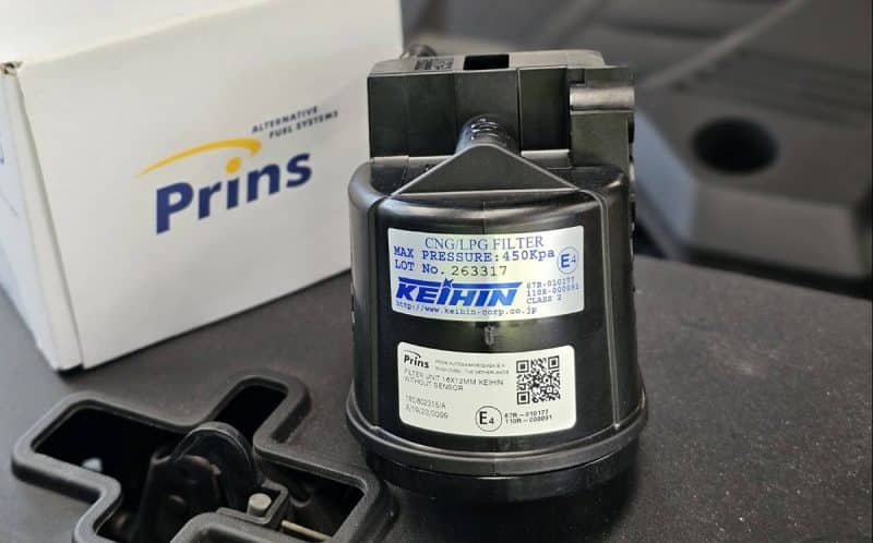 กรองแก๊ส Prins Keihin ติดแก๊ส lpg หงษ์ทองแก๊ส