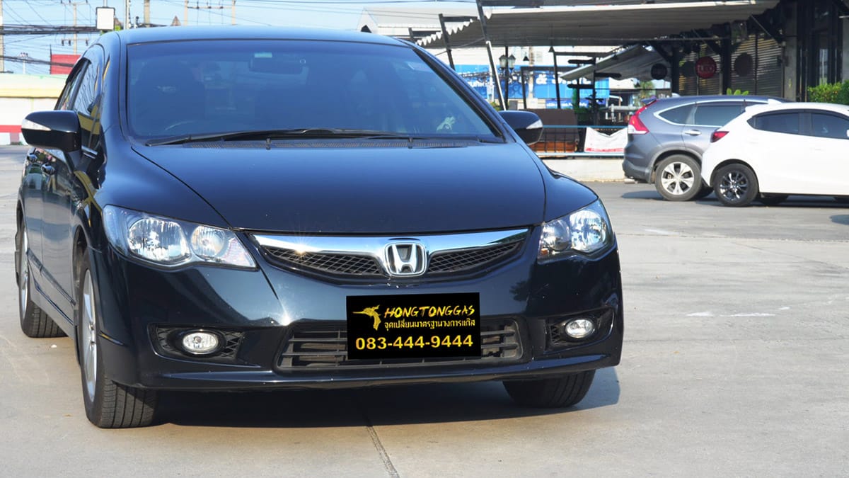 Civic FD ติดแก๊ส Prins Silverline หงษ์ทองแก๊ส ติดแก๊ส LPG มาตรฐานสูง