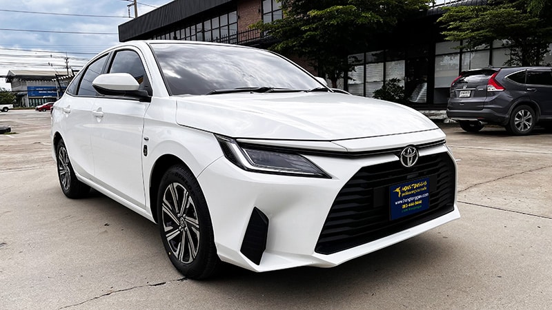 New Yaris Ativ ติดแก๊ส Prins Technomax หงษ์ทองแก๊ส