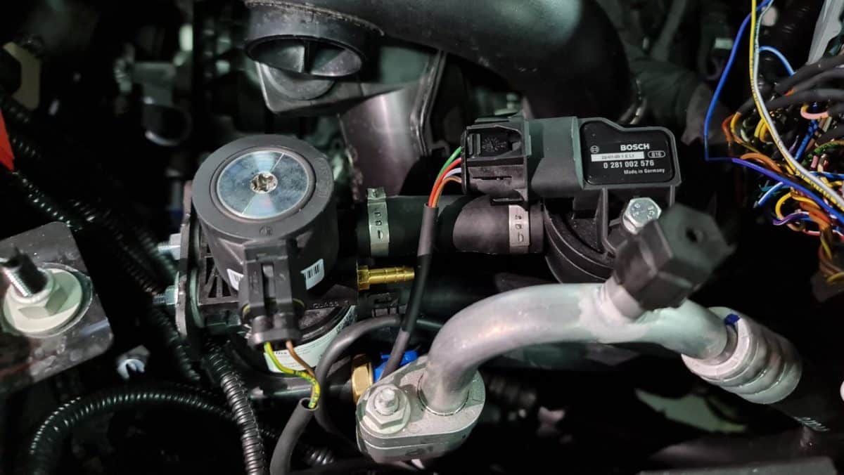 ติดแก๊ส Ford Ranger Raptor ติดแก๊ส Prins VSI-3 DI หม้อต้ม eVP500 หงษ์ทองแก๊ส