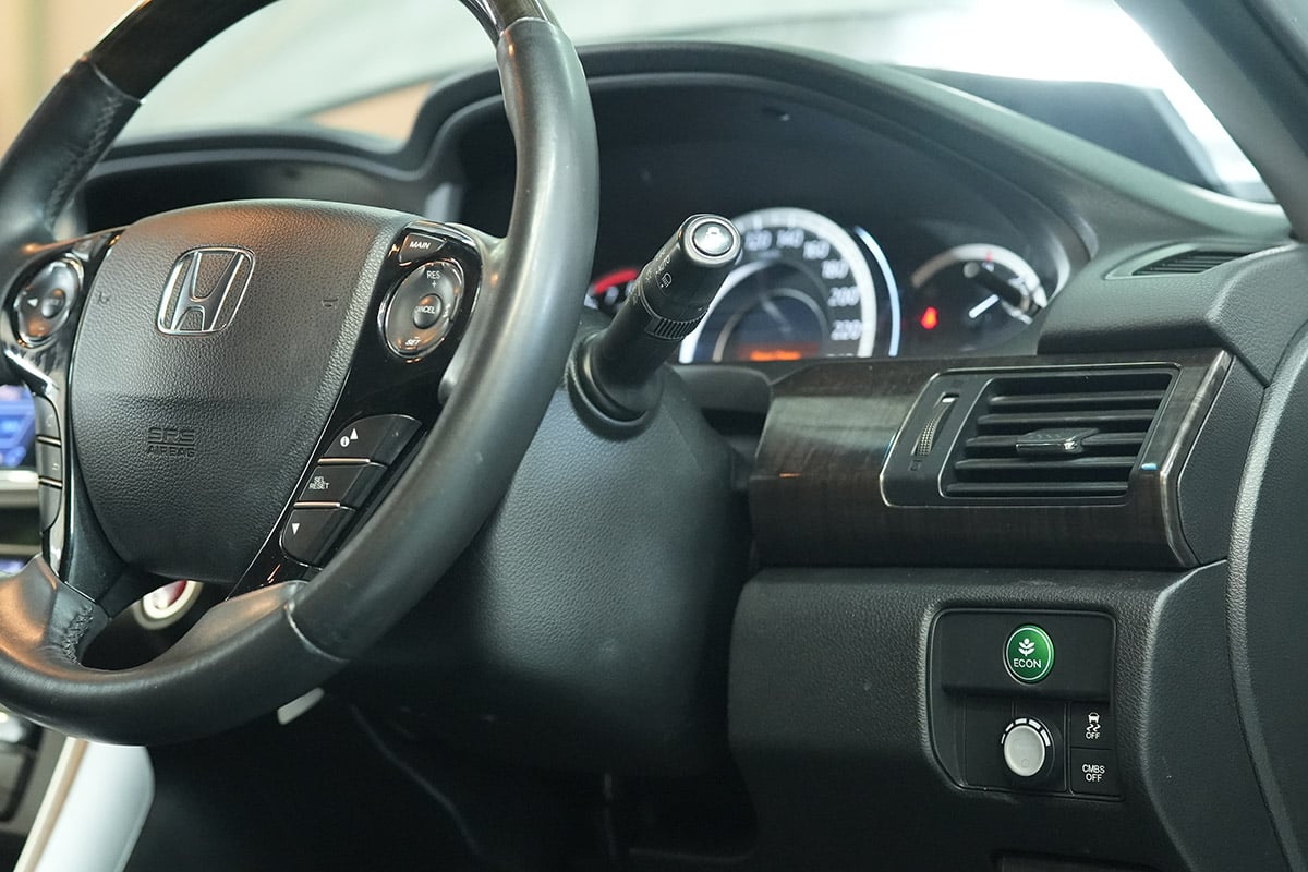 รีวิว ติดแก๊ส Honda Accord 2.4 G9 ติดแก๊ส Prins Silverline ถังโดนัท หงษ์ทองแก๊ส