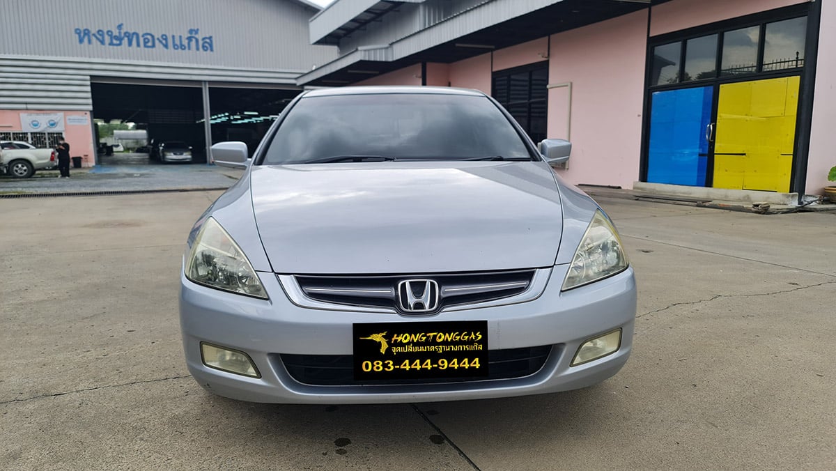 รีวิว Honda Accord 2.4 G8 ติดแก๊ส Prins Silverline หงษ์ทองแก๊ส ติดแก๊สรถยนต์มาตรฐานสูง