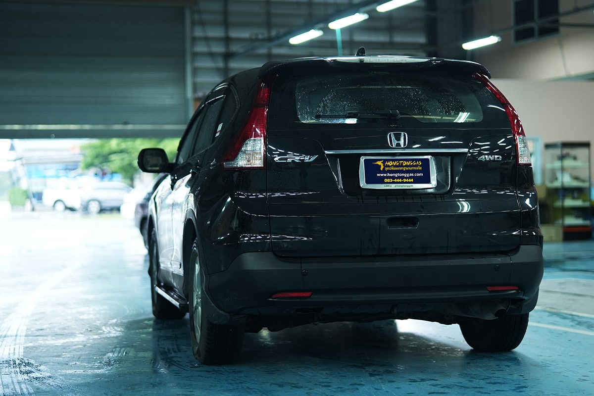 รีวิว ติดแก๊ส Honda CR-V Gen4 ติดแก๊ส Prins Silverline ติดแก๊ส LPG