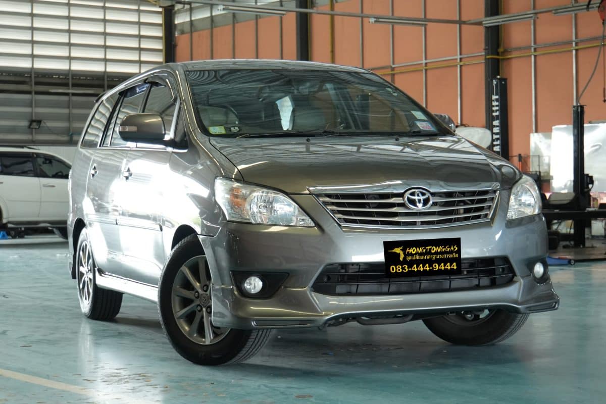 รีวิว ติดแก๊ส Toyota Innova 2.0 ติดแก๊ส Prins Silverline หงษ์ทองแก๊ส