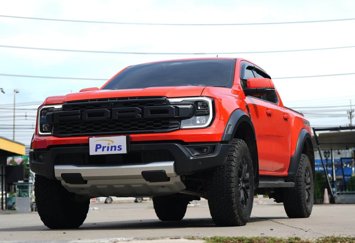 FORD RAPTOR V6 ชุดแก๊ส Prins VSI-3 DI ถังโดนัท สยามแม็กเน็ต 65.5 ลิตร ...