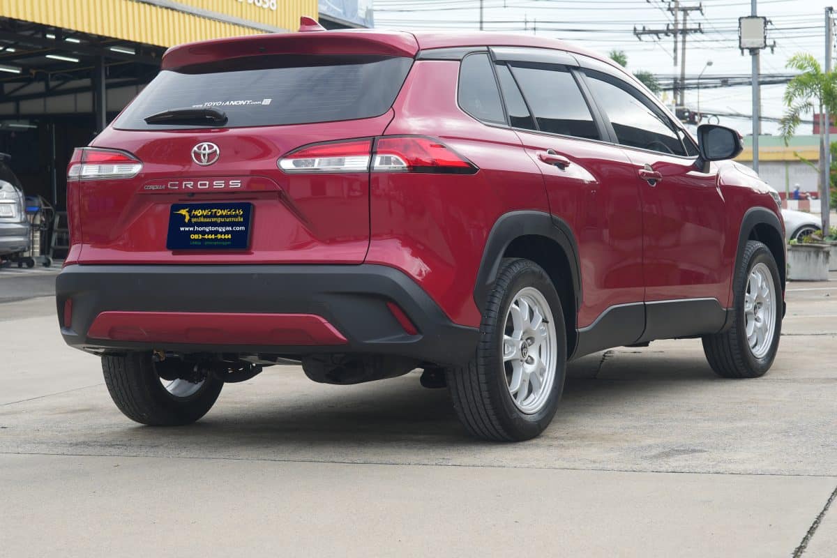 Toyota Cross ติดแก๊ส Prins Technomax หงษ์ทองแก๊ส