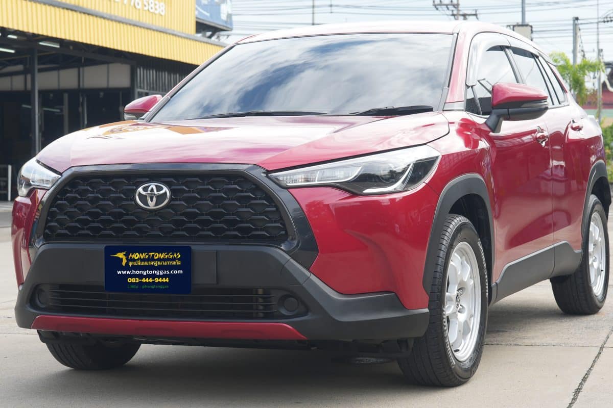 Toyota Cross ติดแก๊ส Prins Technomax หงษ์ทองแก๊ส