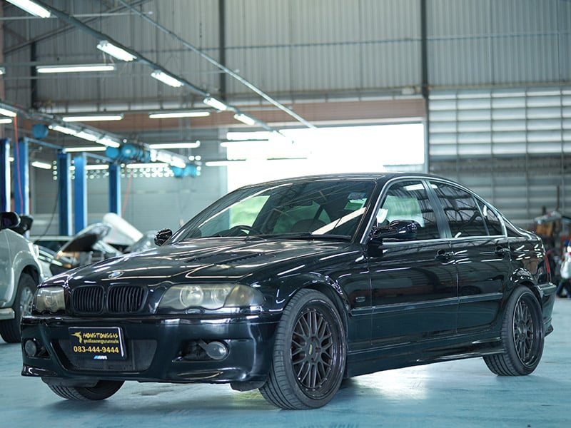 ติดแก๊สบีเอ็ม BMW หงษ์ทองแก๊ส ติดแก๊ส LPG ติดตั้งแก๊สรถยนต์