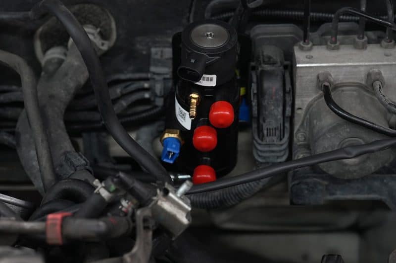 ติดแก๊ส LPG นิสสัน x-trail หงษ์ทองแก๊ส หม้อต้ม Prins eVP500