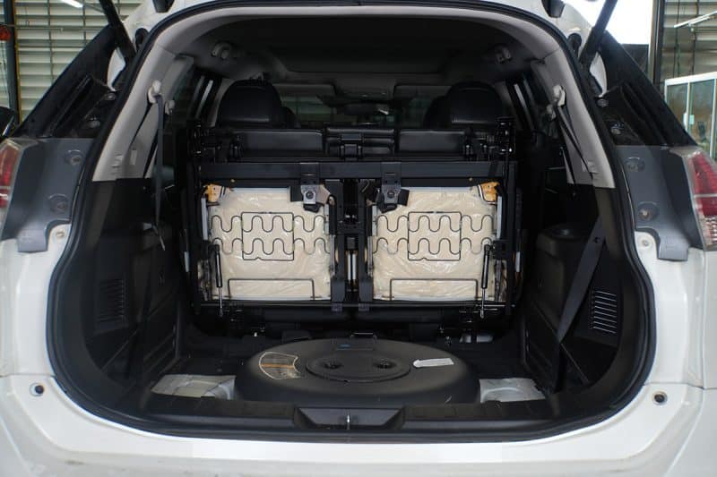 ติดแก๊ส LPG นิสสัน x-trail Prins Silverline ถังโดนัท 54, 62 ลิตร หงษ์ทองแก๊ส