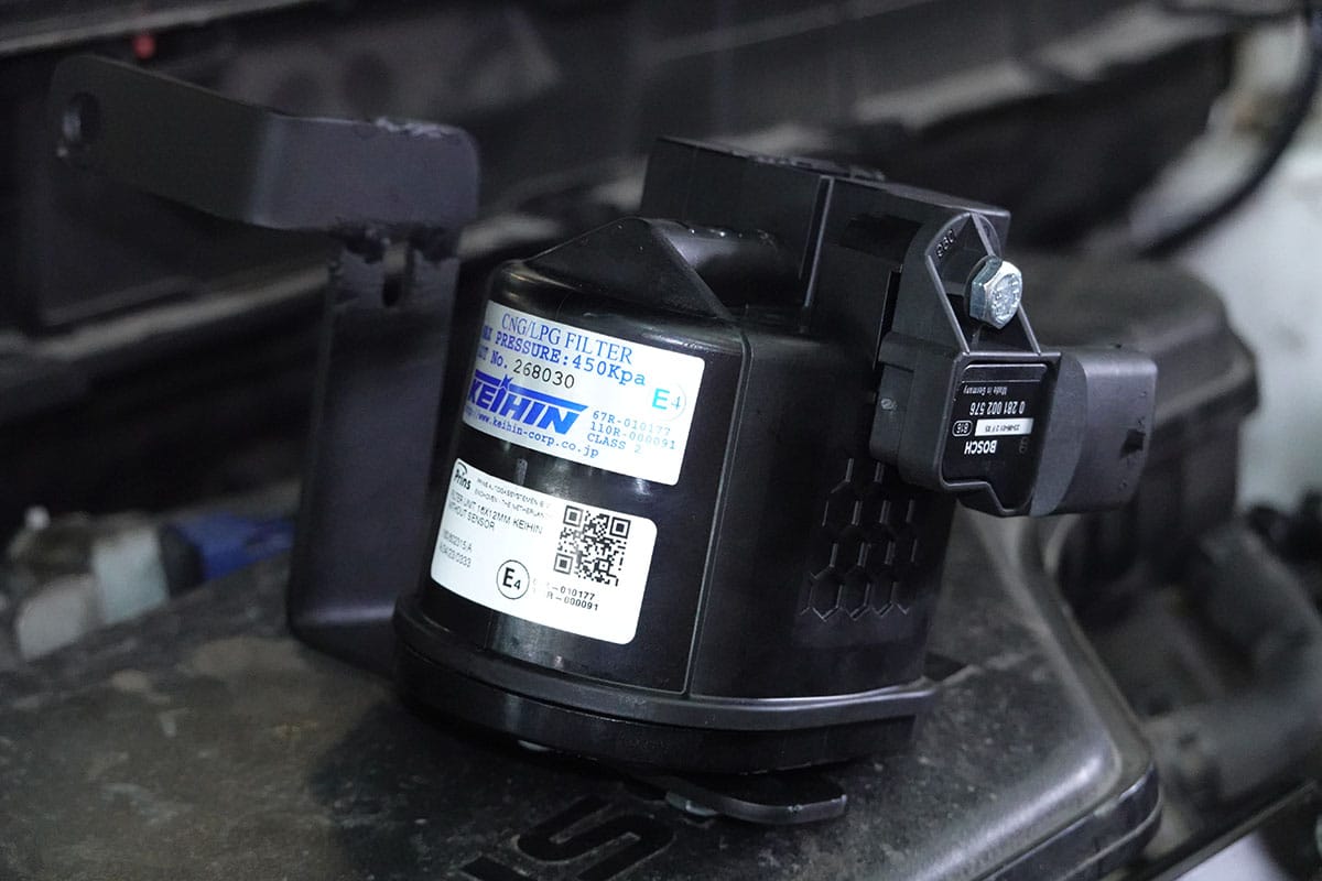 ติดแก๊ส Nissan X-Trail 2.0 กรองแก๊ส Keihin Prinsvsi3di หงษ์ทองแก๊ส