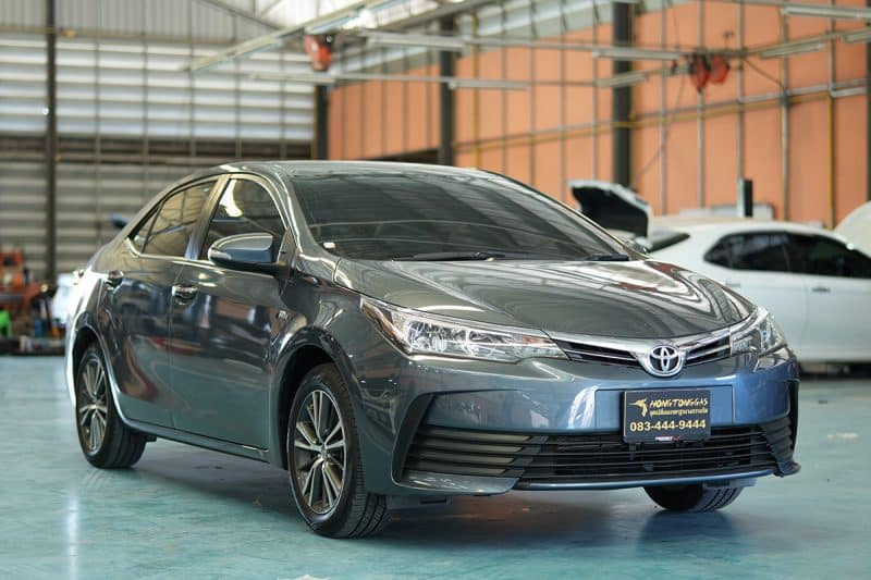 All New Altis ติดแก๊ส Prins ถังโดนัท หงษ์ทองแก๊ส