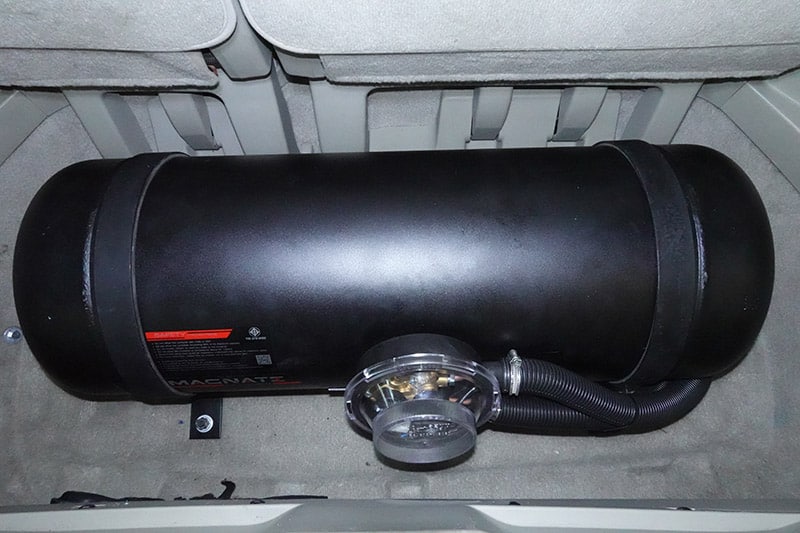 ติดแก๊ส TOYOTA ESTIMA ถังแคปซูล 58 ลิตร หงษ์ทองแก๊ส ชุดแก๊ส Prins Technomax ราคาประหยัด