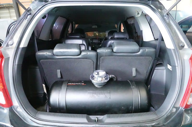 Toyota Wish ติดแก๊ส LPG ถังแคปซูล หงษ์ทองแก๊ส รับรองความประหยัด อุปกรณ์แก๊สมาตรฐานสูง