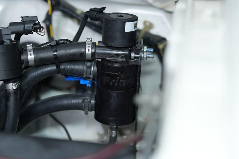 TOYOTA Fotuner 2.7 เบนซิน ติดแก๊ส Prins Silverline หม้อต้ม eVP500 ถังโดนัทหุ้มยางอะไหล่ หงษ์ทองแก๊ส ติดแก๊ส LPG