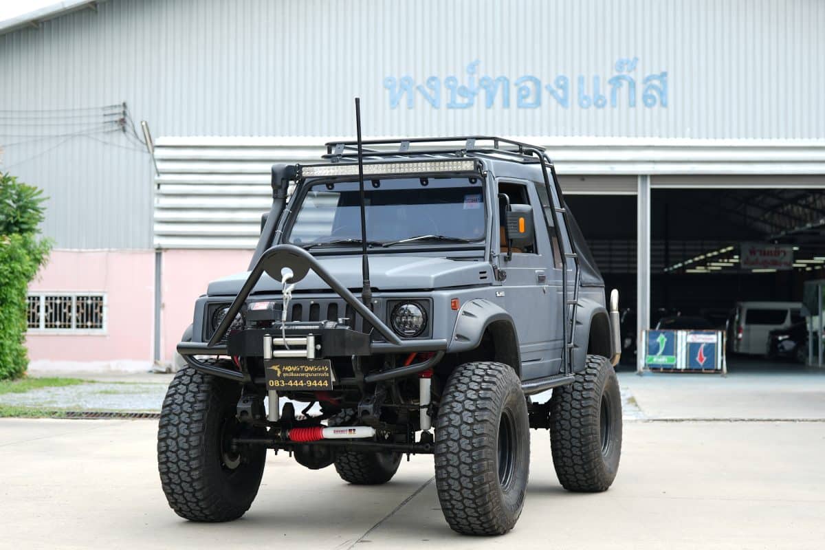 ติดแก๊ส Suzuki Caribian ถังแคปซูล 58 ลิตร หงษ์ทองแก๊ส ราคาประหยัด