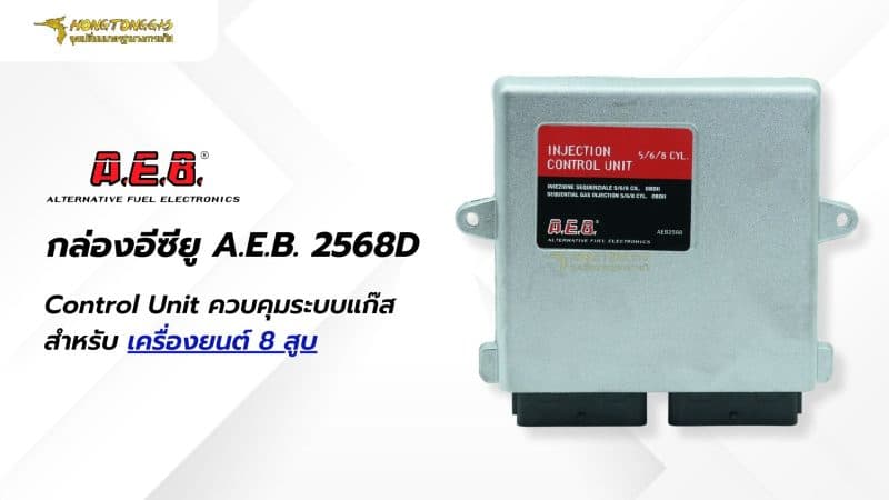 กล่องอีซียู ECU AEB (8 สูบ) ติดแก๊ส lpg หงษ์ทองแก๊ส